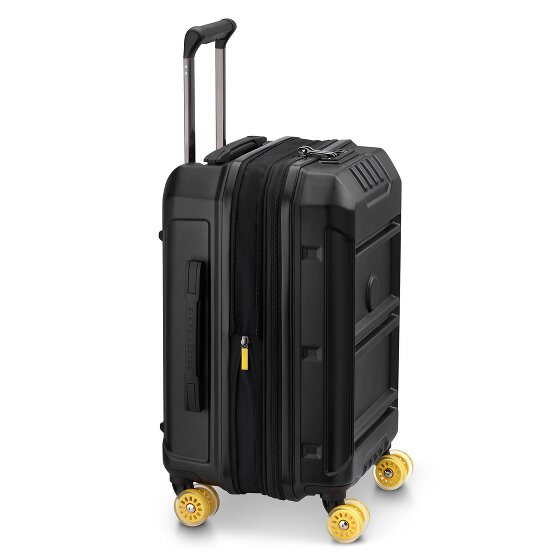 Delsey Paris Rempart 2.0 4 roulettes Trolley de cabine 55 cm avec soufflet d'extension
