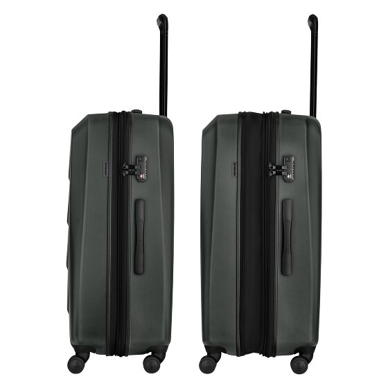 Wenger Prymo 4 roulettes Trolley 76 cm avec soufflet d'extension