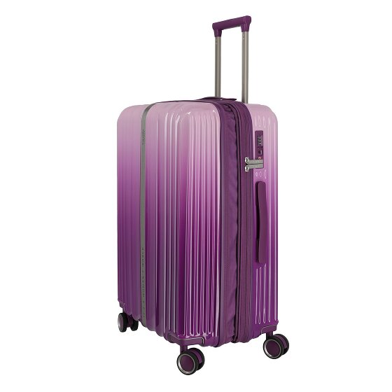 Travelite Lascana Edition 4 roulettes Trolley M 65 cm avec soufflet d'extension