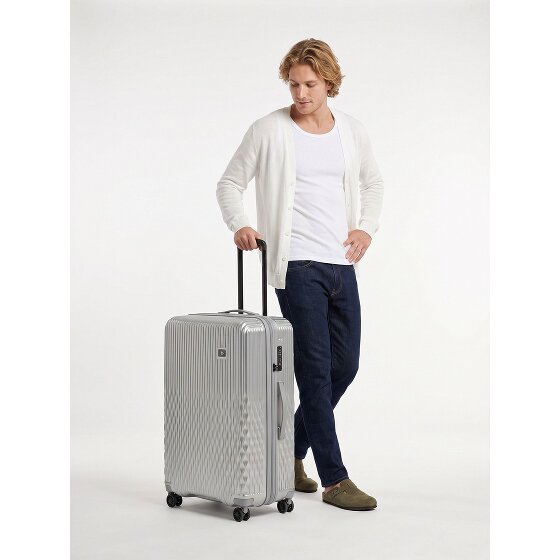 Pack Easy Flow 4 roues Valise cabine L 75 cm avec soufflet d'extension