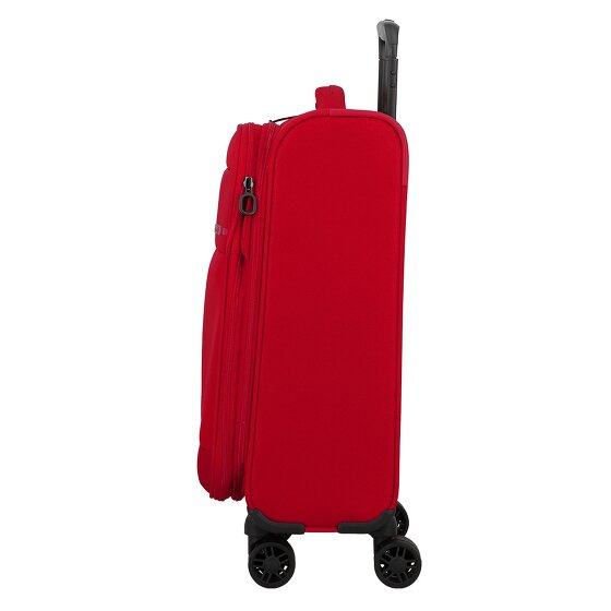 Jump Monthélys 4 roulettes Trolley de cabine 55 cm avec soufflet d'extension