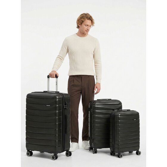 Bench Paris 4 roues Set de valises 3 pièces avec soufflet d'extension