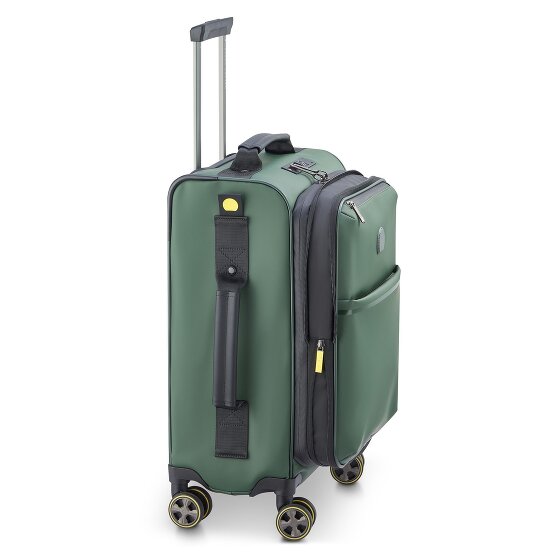 Delsey Paris Turenne Soft 4 roulettes Trolley de cabine 55 cm avec soufflet d'extension