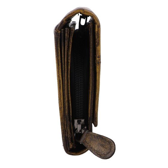 Greenburry Destressed Porte-monnaie Protection RFID Cuir 13 cm