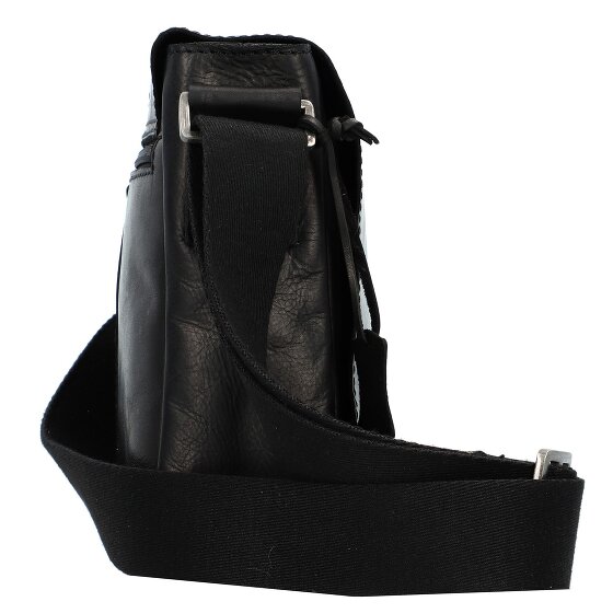 Greenburry Pure Black Sac à bandoulière Cuir 20 cm