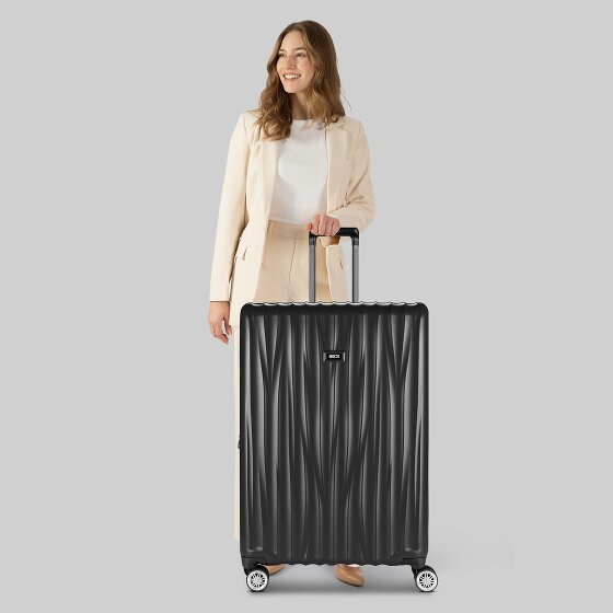 Bric's Cervia 2.0 4 roues Valise cabine L 77 cm avec soufflet d'extension