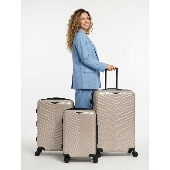 Redolz Essentials 18 2.0 4 roues Set de valises 3 pièces avec soufflet d'extension