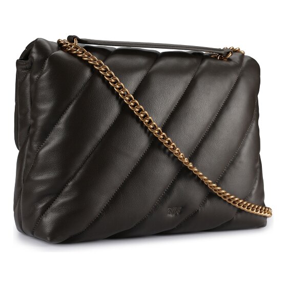 PINKO Love Puff Sac à bandoulière Cuir véritable 31 cm