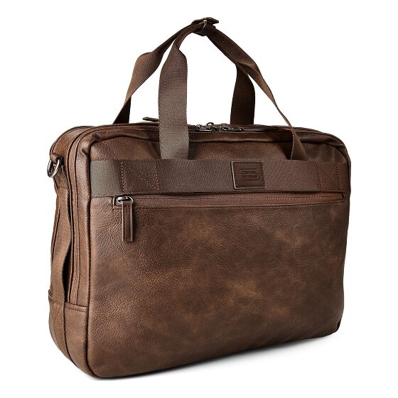 camel active Traces Porte-documents Cuir 39 cm Compartiment pour ordinateur portable