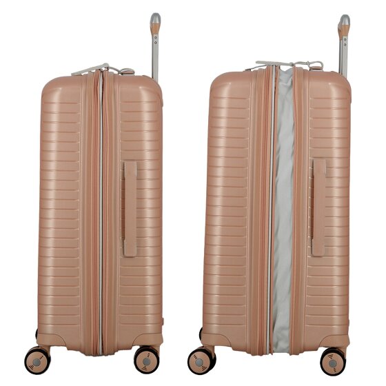 Jump Evae 4 roulettes Set de valises 3 pièces avec soufflet d'extension