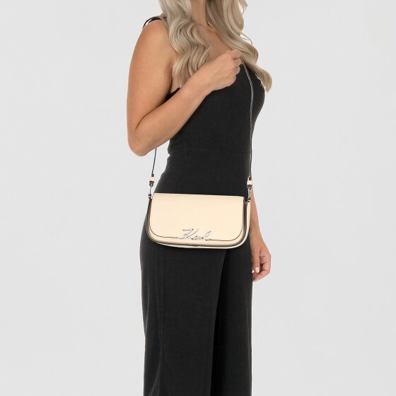 Karl Lagerfeld Signature Sac à bandoulière Cuir 24 cm