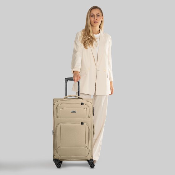Smartbox Edition 04 4 roues Valise cabine 67 cm avec soufflet d'extension
