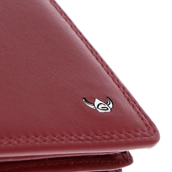 Golden Head Polo Porte-monnaie Protection RFID Cuir véritable 13 cm