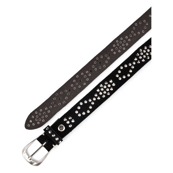 b.belt Ceinture à rivets Cuir véritable