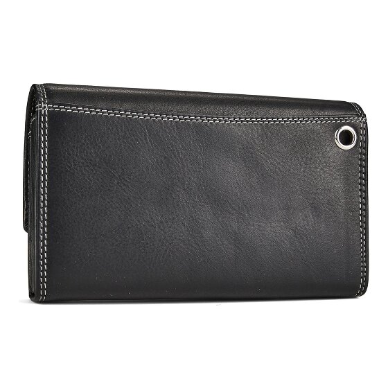 Esquire Dallas Porte-monnaie Protection RFID Cuir véritable 18 cm