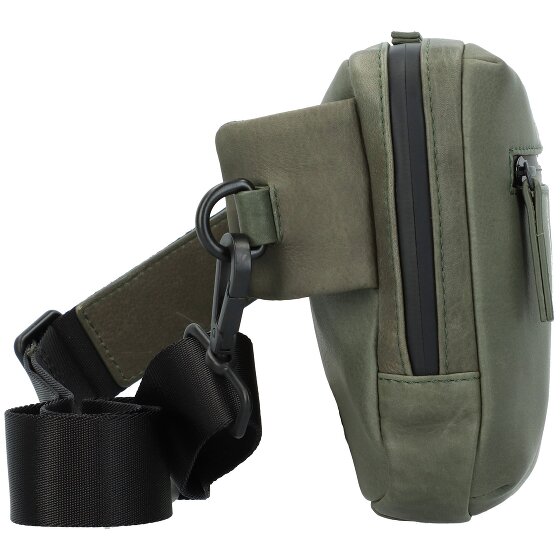 Leonhard Heyden Sac banane en cuir Den Haag 22 cm