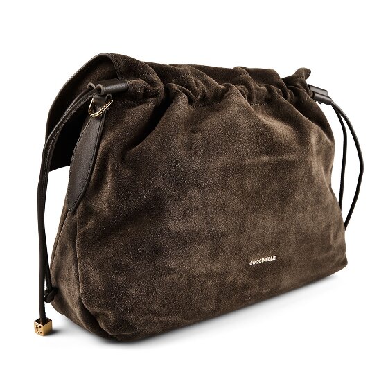 Coccinelle Lidia Sac à bandoulière Cuir véritable 31 cm