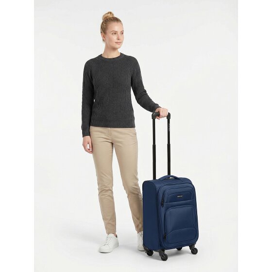 Smartbox Edition 04 4 roues Valise cabine 55 cm avec soufflet d'extension