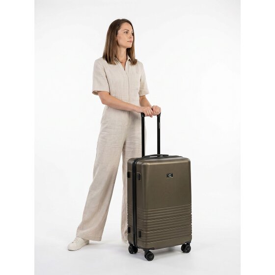 camel active Hanoi 4 roues Valise cabine M 65 cm avec soufflet d'extension