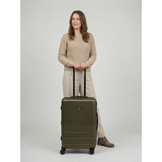 camel active Hanoi 4 roues Valise cabine M 65 cm avec soufflet d'extension