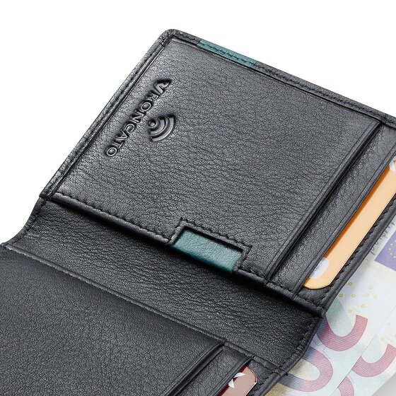 Roncato Monaco Porte-monnaie Protection RFID Cuir 8 cm