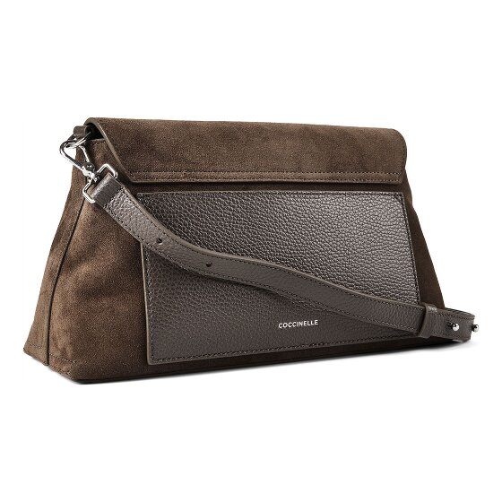 Coccinelle Nikla Sac à bandoulière Cuir véritable 30 cm