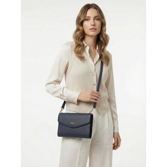 Lazarotti Bologna Leather Clutch Sac à bandoulière en cuir 23 cm