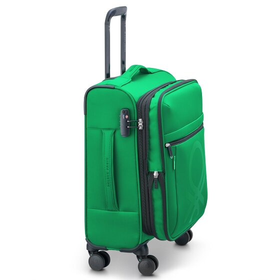 Delsey Paris x Colors Benetton Color Block 4 roues trolley cabine 55 cm avec soufflet d'extension