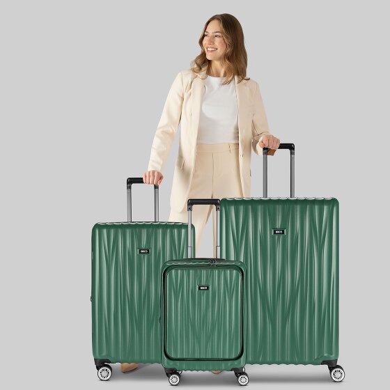 Bric's Cervia 2.0 4 roulettes Set de valises 3 pièces avec soufflet d'extension