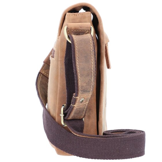 Greenburry Sac à bandoulière Vintage en cuir 20 cm