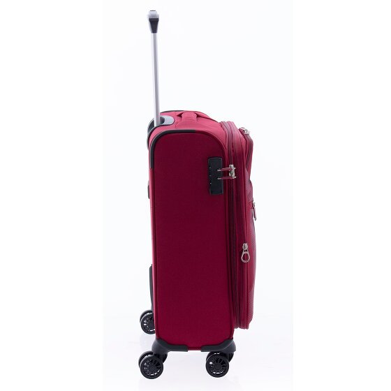 Gladiator 2000 4 roulettes Trolley de cabine 55 cm avec soufflet d'extension