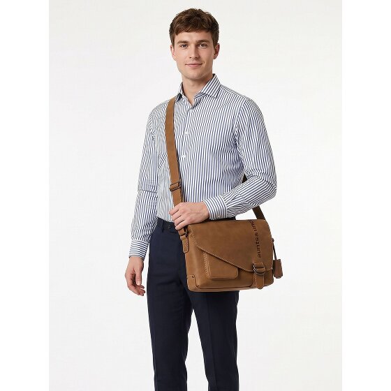 aunts & uncles Heritage Besace Cuir véritable 33 cm