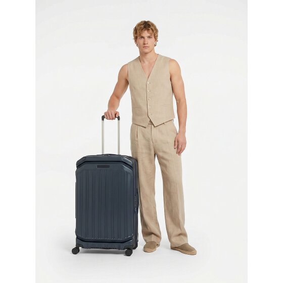 Piquadro PQ-Light 4 roues Valise cabine M 69 cm '"avec soufflet d''extension"'