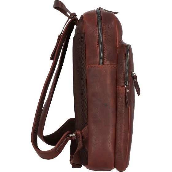 Burkely Antique Avery Sac à dos en cuir 44 cm pour ordinateur portable