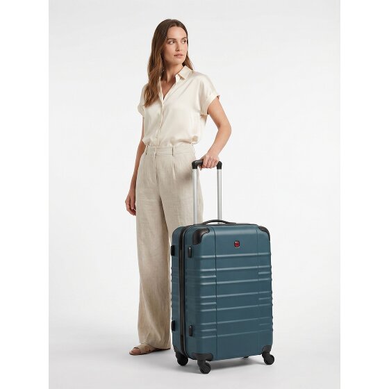 Wenger Amplar Evo 4 roulettes Trolley M 65 cm avec soufflet d'extension