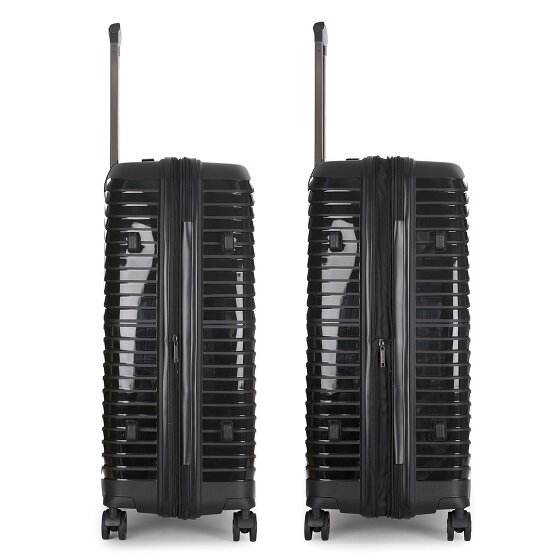 Stratic Bright+ 4 roulettes Trolley L 76 cm avec soufflet d'extension