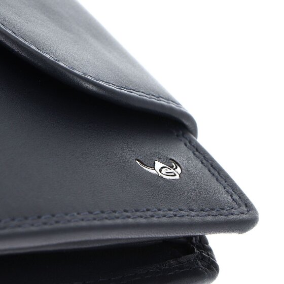 Golden Head Polo Porte-monnaie Protection RFID Cuir véritable 12.5 cm
