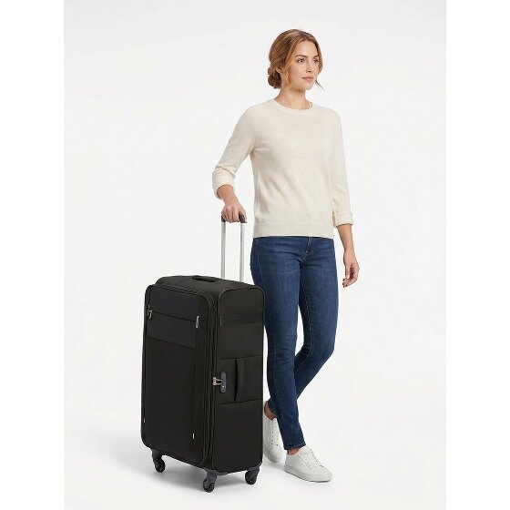 Samsonite Citybeat 4 roues Valise cabine 78 cm avec soufflet d'extension