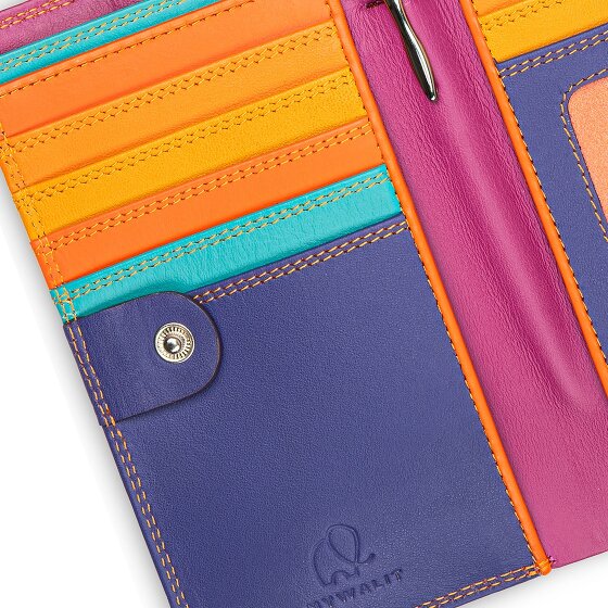 Mywalit Porte-monnaie Protection RFID Cuir véritable 8 cm
