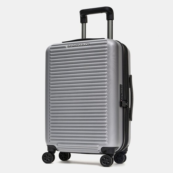 Mandarina Duck Tank Case 4 roulettes Trolley de cabine S 55 cm avec soufflet d'extension