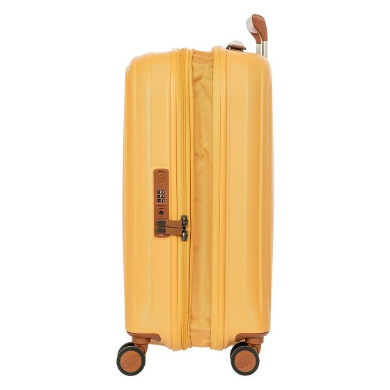 Bric's Taormina 4 roulettes Trolley S 57 cm avec soufflet d'extension