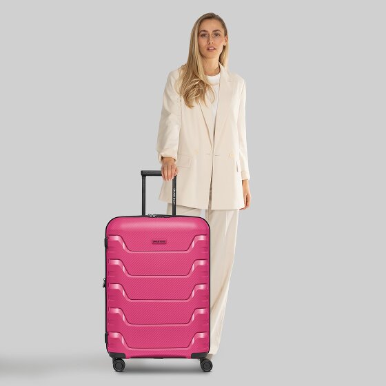 Smartbox Edition 01 4 roulettes Trolley 66 cm avec soufflet d'extension