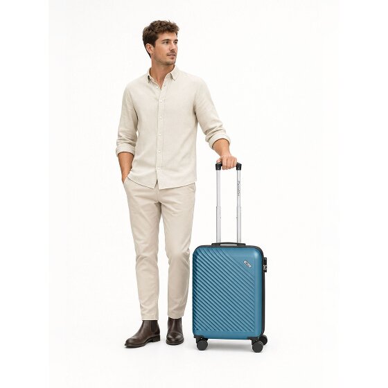 Check.In Paradise 2.0 4 roues Valise cabine S 55 cm avec soufflet d'extension