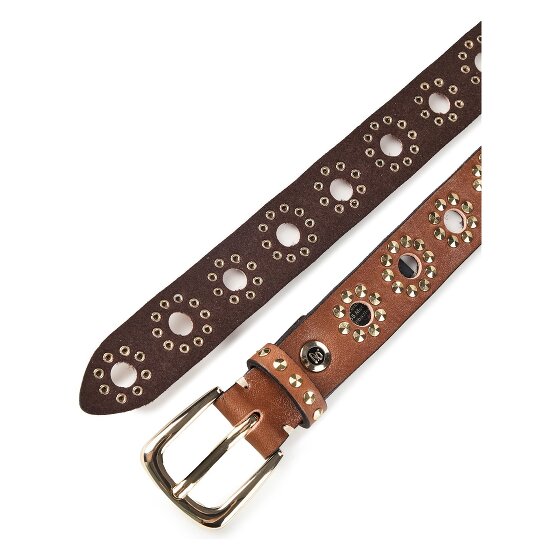 b.belt Ceinture à rivets Cuir véritable