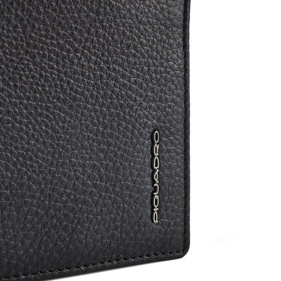 Piquadro Porte-monnaie Protection RFID Cuir véritable 13 cm