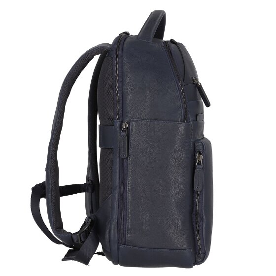 Piquadro Paavo Sac à dos professionnel Cuir 42 cm Compartiment pour ordinateur portable