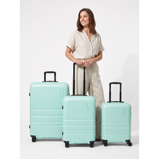 Redolz Pro ABS 4 roues Set de valises 3 pièces avec soufflet d'extension