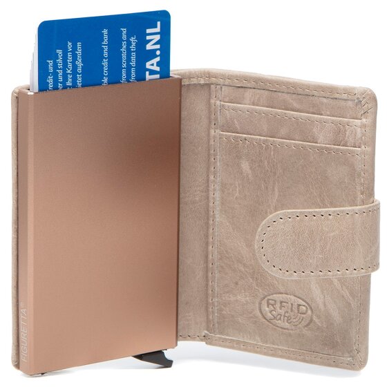 The Chesterfield Brand Prague Étui pour cartes de crédit Protection RFID Cuir 7 cm