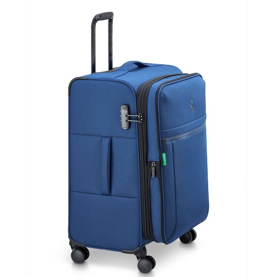 Delsey Paris x United Colors of Benetton BE trolley à 4 roulettes 65 cm avec soufflet d'extension