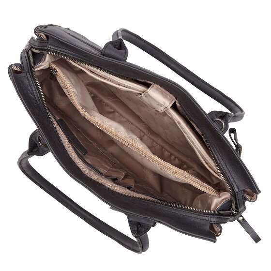 Castelijn & Beerens Carisma Sac à bandoulière RFID en cuir 38 cm Compartiment pour ordinateur portable